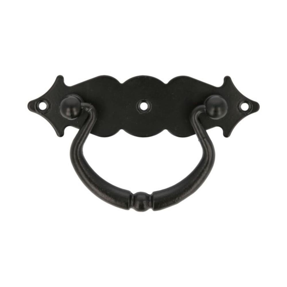 Puxador 1002-100 aço preto Amig