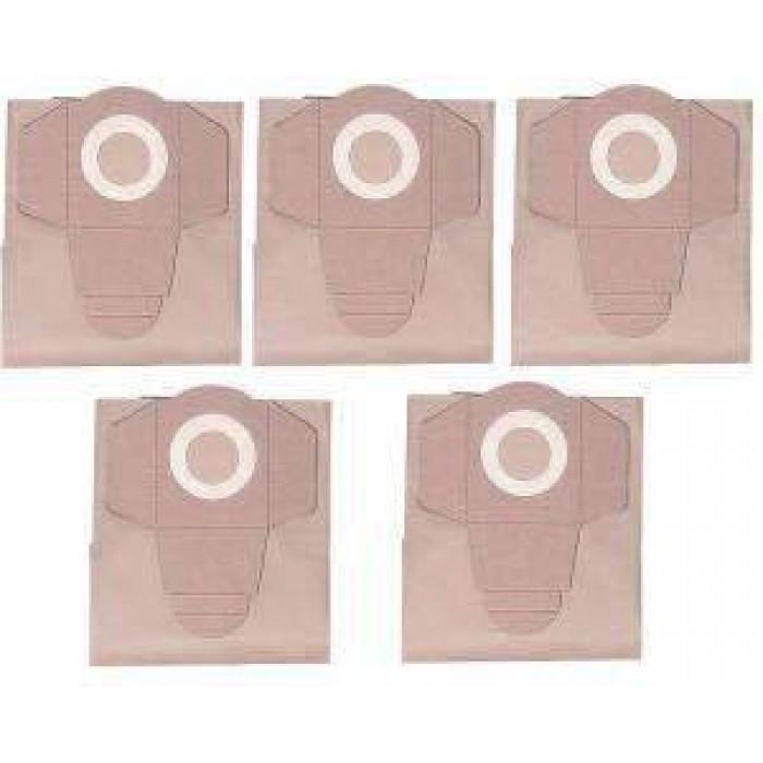 KIT 5 SACOS 25 LT  P/ASPIRADOR P/A EINHELL
