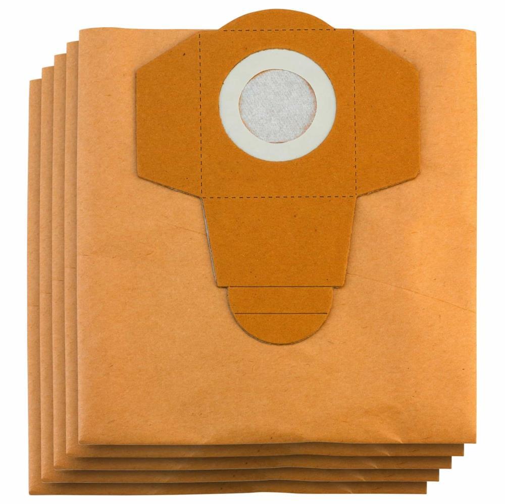 KIT 5 SACOS PAPEL 20 LT P/ASP. EINHELL