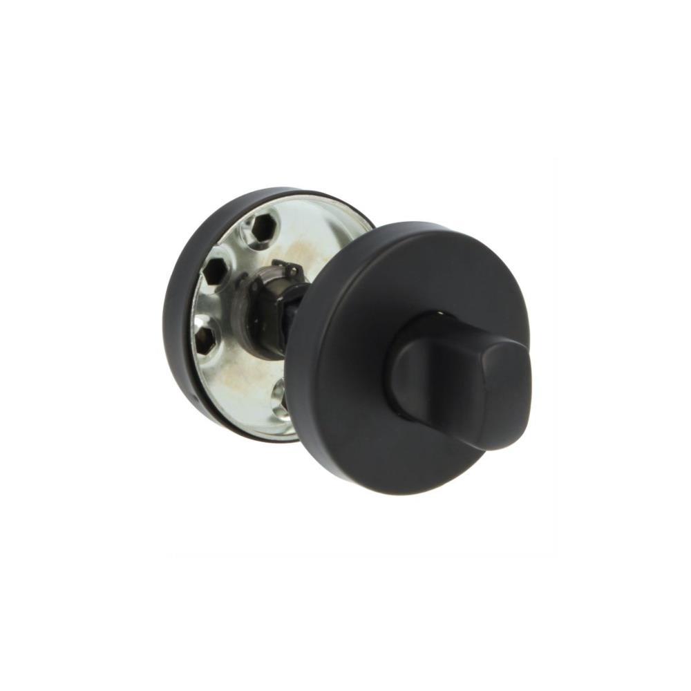 Fecho livre/ocupado 9RX-53 aço inox preto Amig