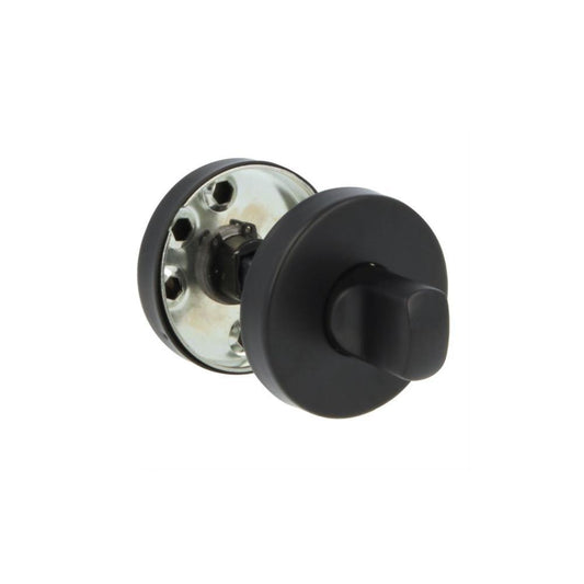 Fecho livre/ocupado 9RX-53 aço inox preto Amig