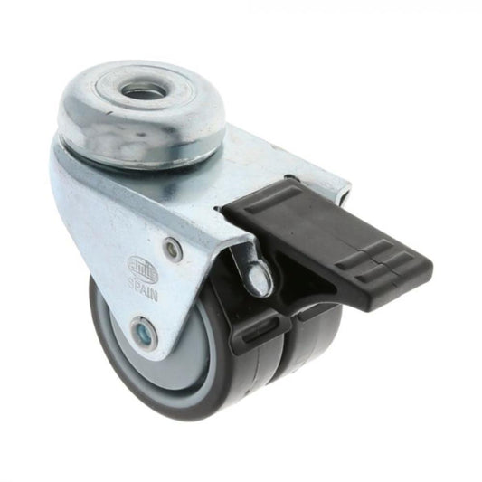 RODA DUPLA C/FURO C/T 2515-50 BOR. CINZENTO