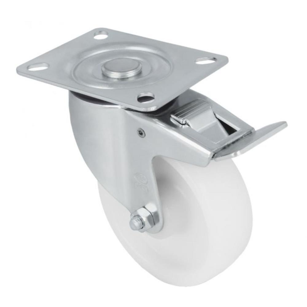 RODA C/PLACA - TRAVÃO 2550-125X38
