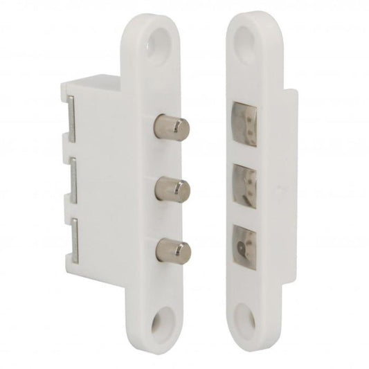 CONECTOR PASSADOR CORRENTE P/ PORTA 3P 71x14 BR