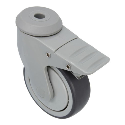 Roda c/travão 2536-100 cinzento Amig