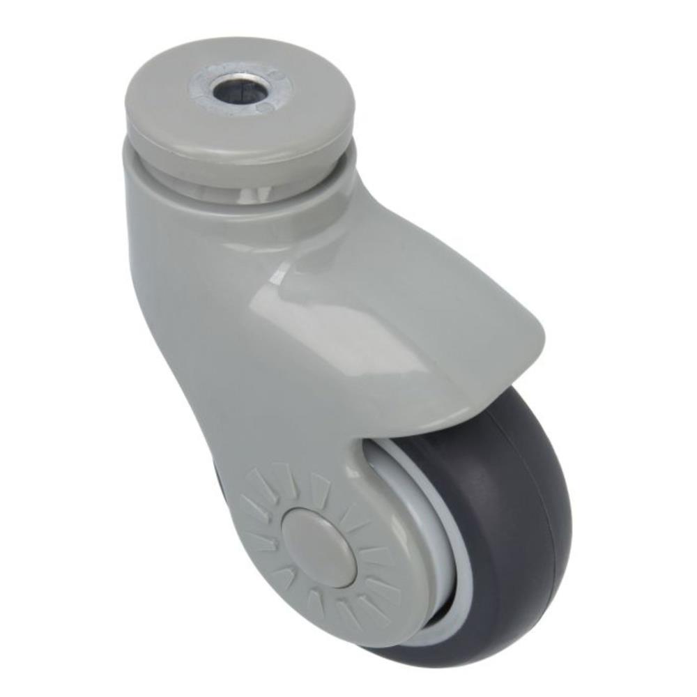 Roda 2537-100 borracha cinzento Amig