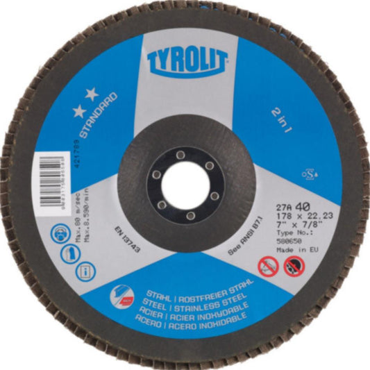 DISCO LAMEL. 27A 125*22 ZA 120-B TYROLIT