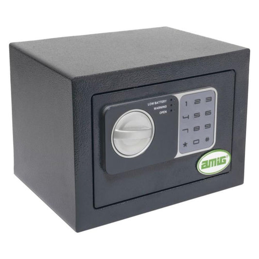 Cofre forte topsecure - M 23X17X17 cinza Amig