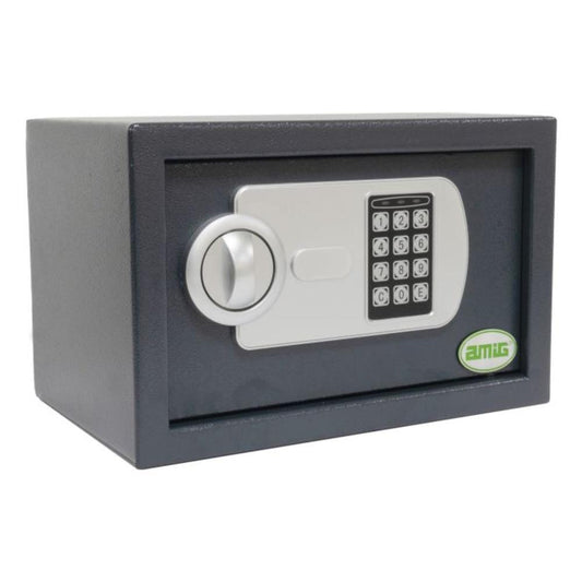 Cofre forte topsecure 35x25x25 cinza Amig