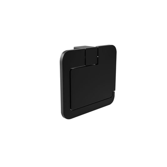Porta rolo WC Oma 6 preto mate Amig