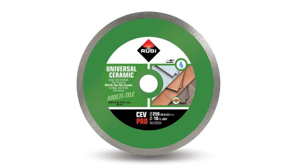 DISCO DIAM. CEV 250 RUBI