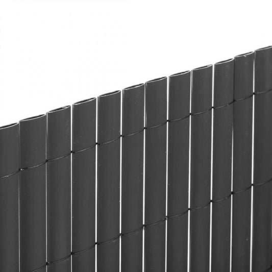 Caniço dupla face 1x3mt premium 14mm  antracite