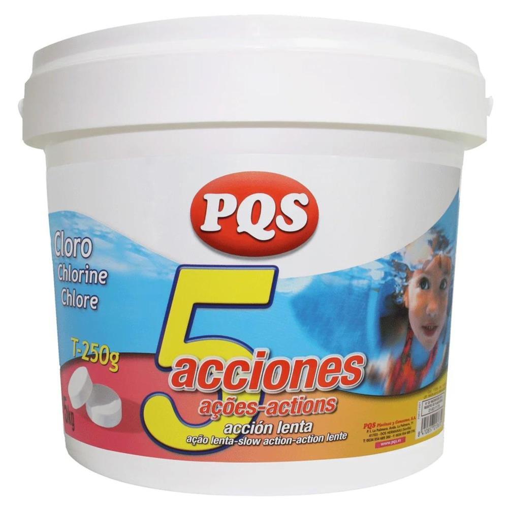 BT. 5 KG PSIWM CLORO 5 ACÇOES T-250 PQS