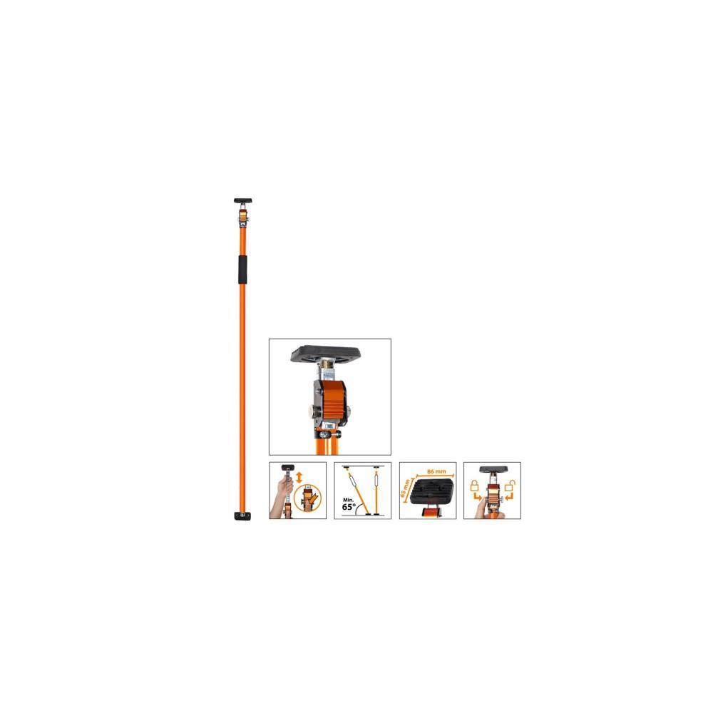Escora extensivel p/pladur 1.60mt - 2.90mt Tactix