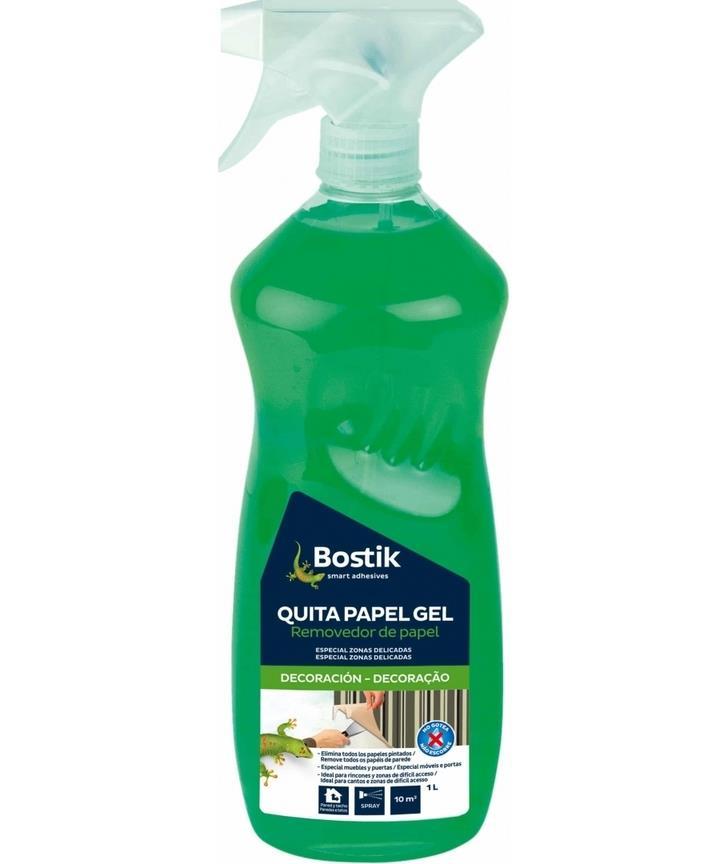 1L BOSTIK REMOVEDOR DE PAPEL DE PAREDE EM GEL SPRAY