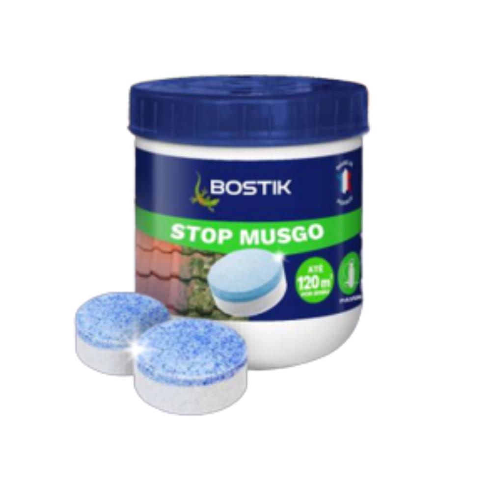 Boião 30 pastilhas stop musgo Bostik