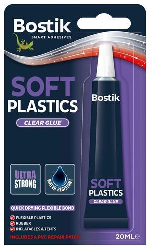COLA PLASTICOS FLEX. TRANSP. 20ml BOSTIK