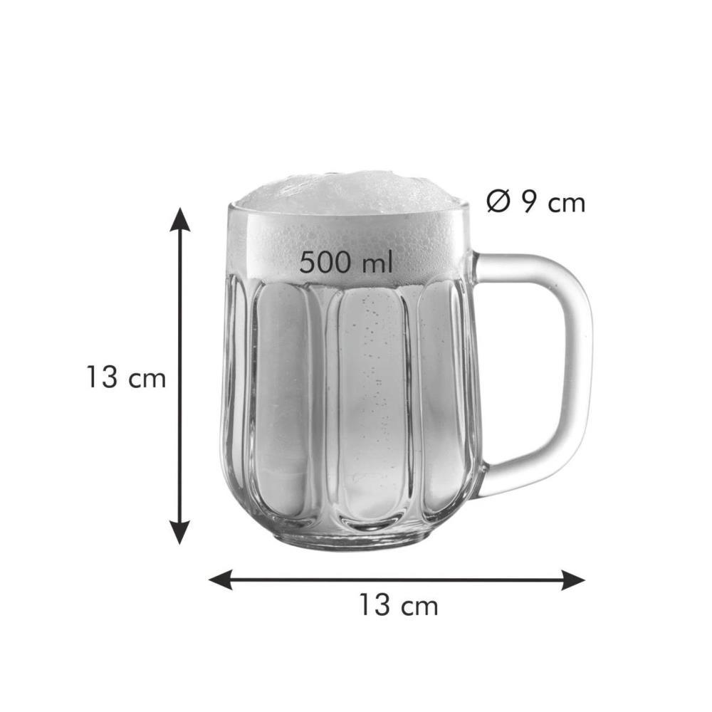 Caneca de cerveja 500ml Icon Mybeer Tescoma