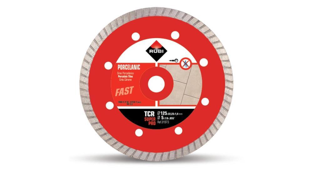 DISCO TCR 125mm SUPERPRO RUBI