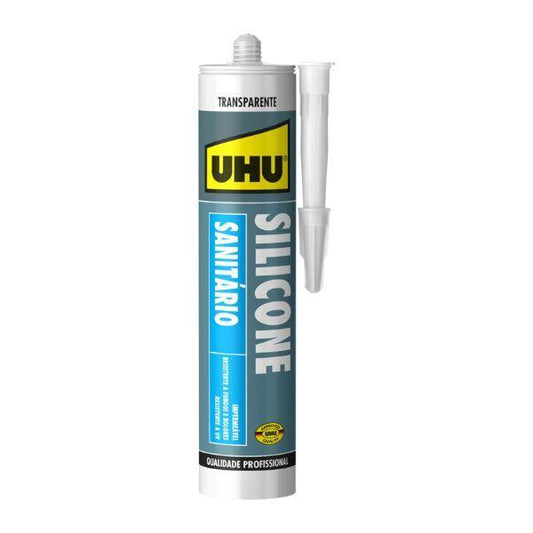 Silicone sanitario transparente CQ UHU