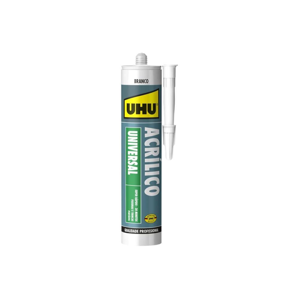 Silicone acrilico universal branco UHU