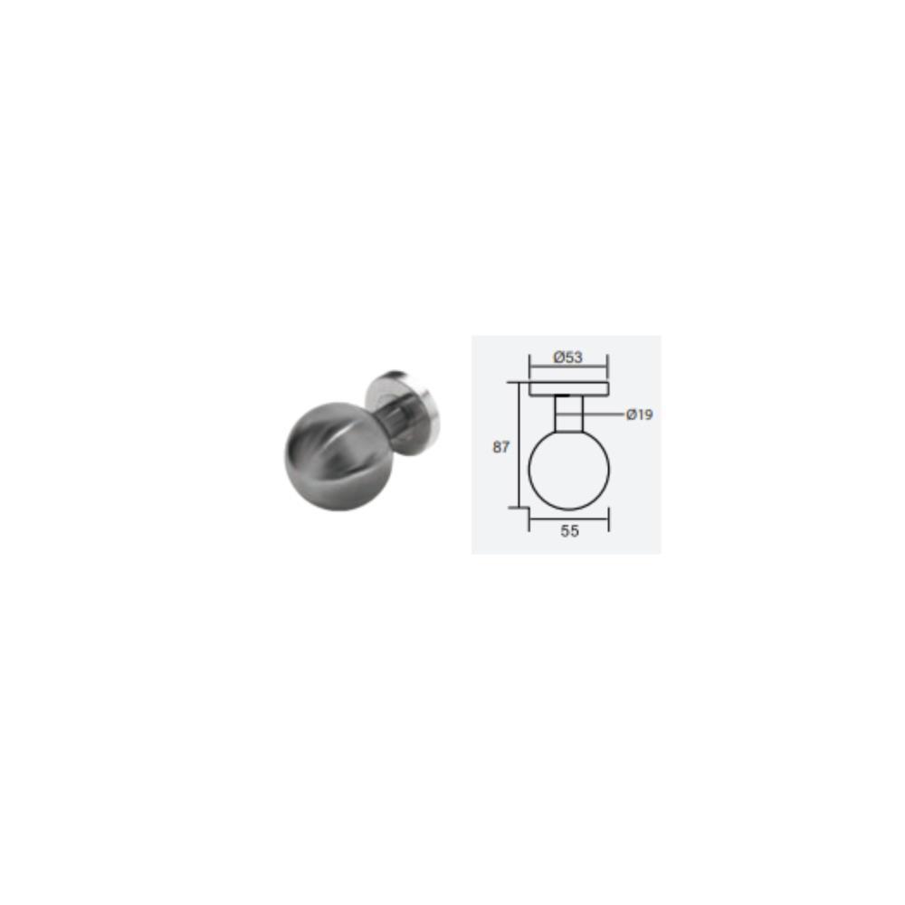 PUXAD. ROTATIVO 104-001 D55 INOX APC