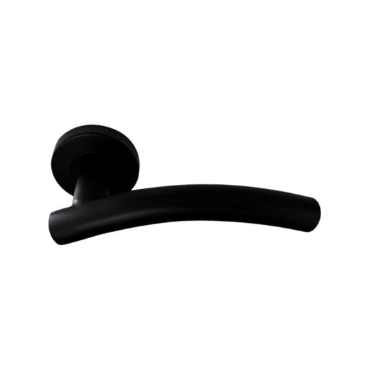 Puxador duplo redondo F/P black c/entrada ch. APC