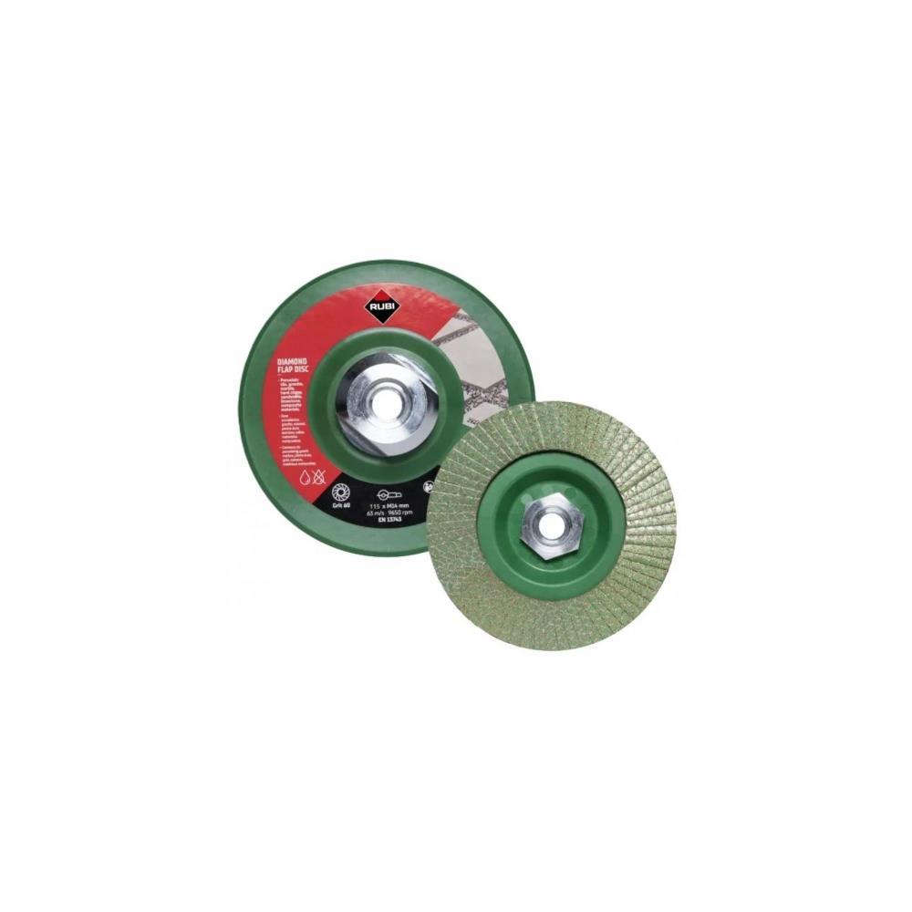 Disco diamantado lamelado 115mm Gr50/60 Rubi