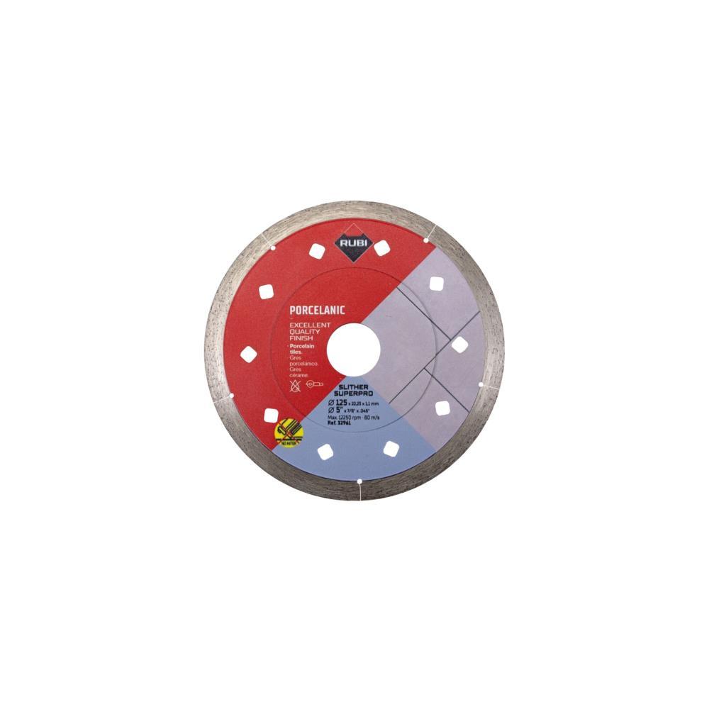Disco diamant. gres porcelanico slhiter superpro  125mm Rubi