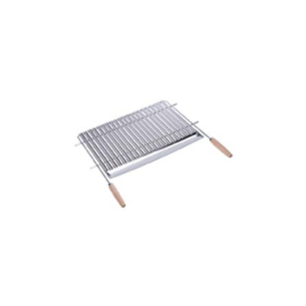 Grelha p/grelhador inox em V 70x44cm Sauvic