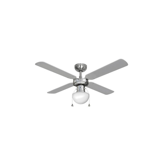 ventoinha de teto modelo Caribe cromada EDM