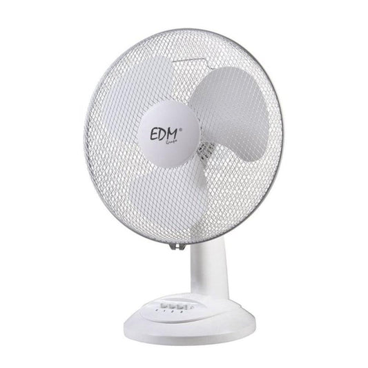 VENTOINHA DE MESA BRANCO 25W 23CM EDM