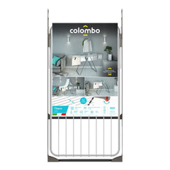 Estendal Titano alu/inox c/rodas 20+10mts Libef