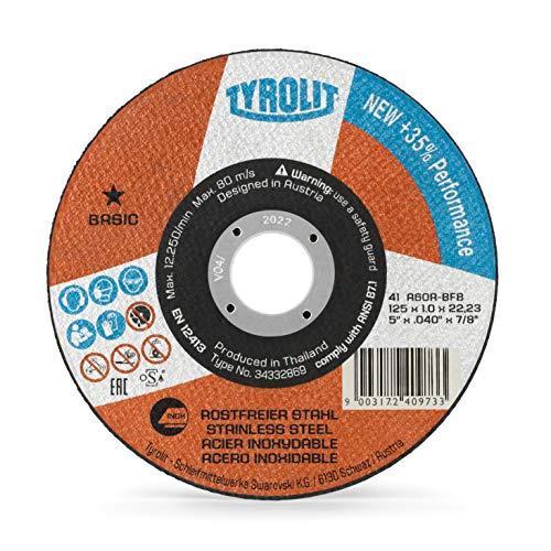 DISCO 125*1*22,23 A60R BFB BASIC TYROLIT