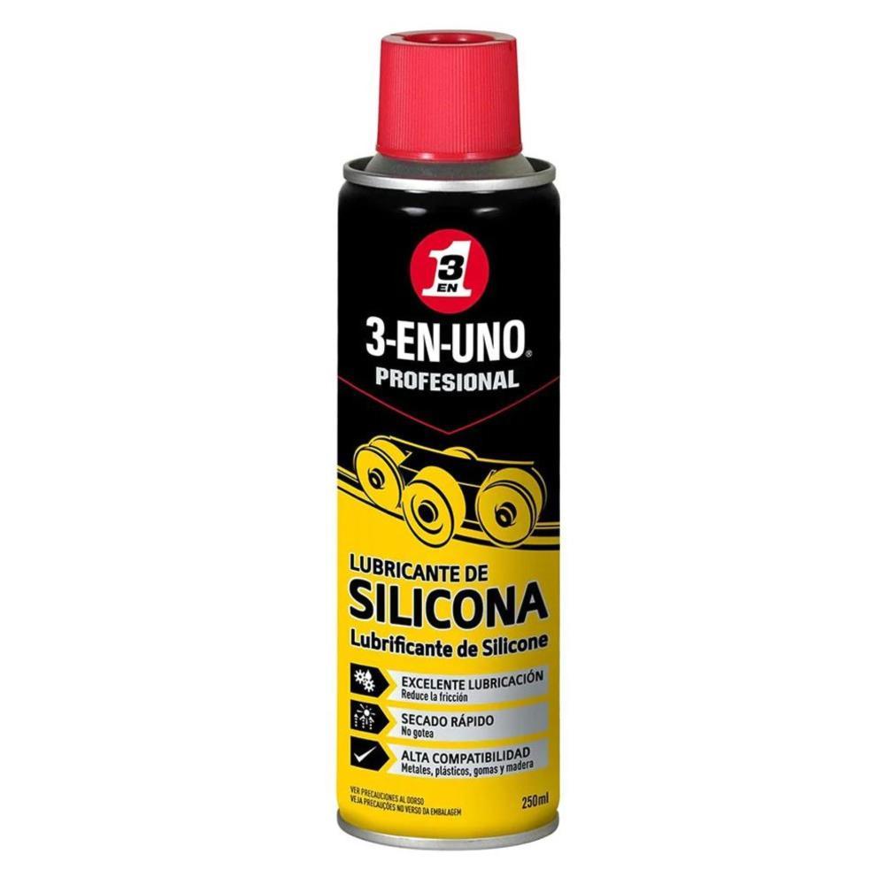 SPRAY LUB. SILICONE 250ml 3-EN-UNO