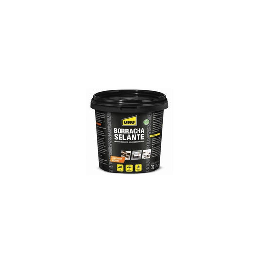 Borracha selante impermeabilizante preto 5lt UHU