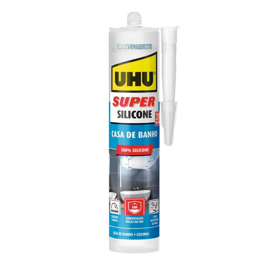UHU SUPER SILICONE TR WC 300ml