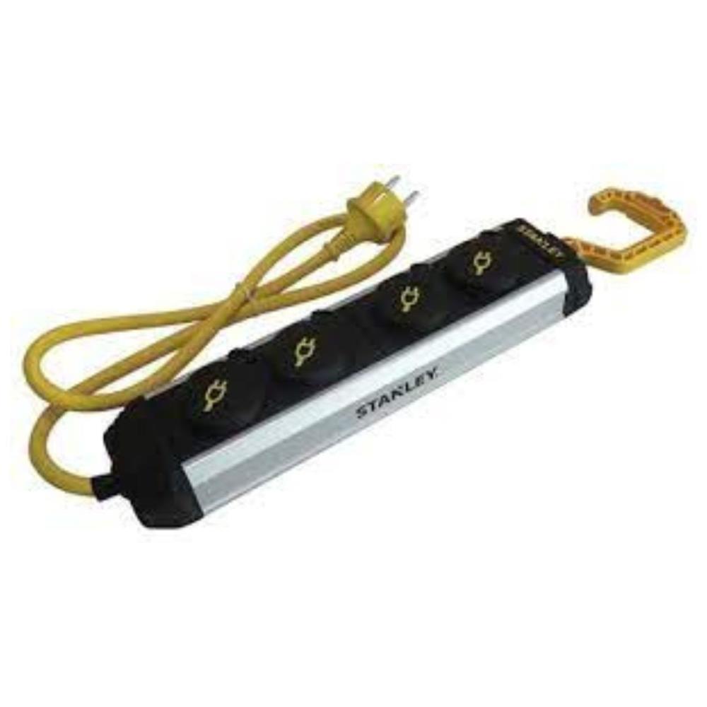 Enrolador plt alto impacto 4 tomadas 25mt x2.5 /ip44 Stanley