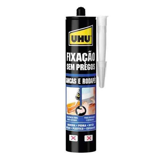 FIXAÇÃO S/PREGOS 440gr UHU