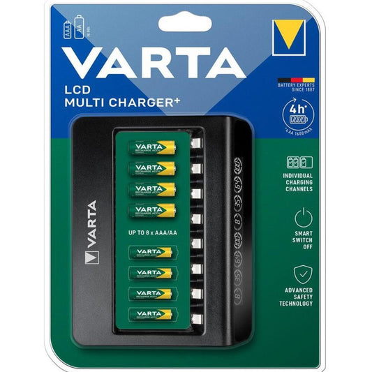 Carregador LCD multi-charger s/pilha Varta