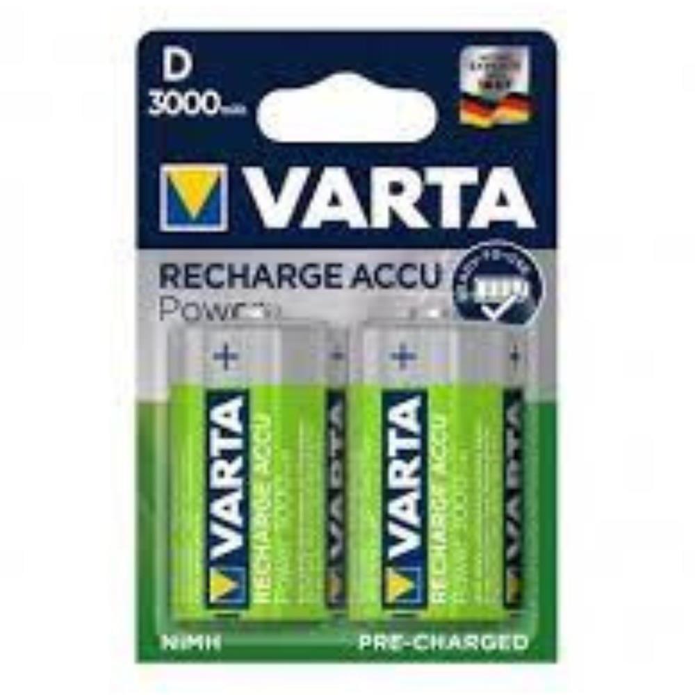 PILHA VARTA RECARREGAVEL LR20