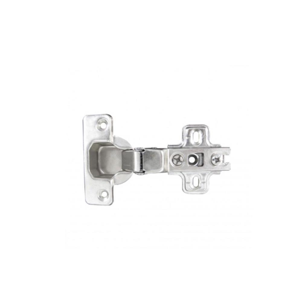 Dobradiça articulada ref. 400 - Niquelada - BL2