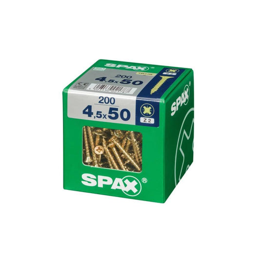 200 Parafusos ce rp 4x50 a9j M-plus Spax