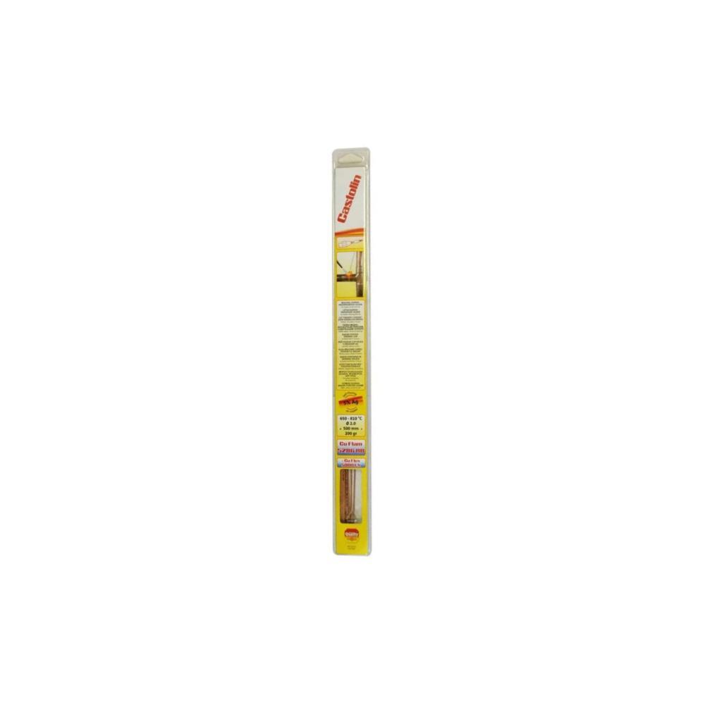 BL 3 varetas 2mm 5% AG solda cobre - fosf. Castolin