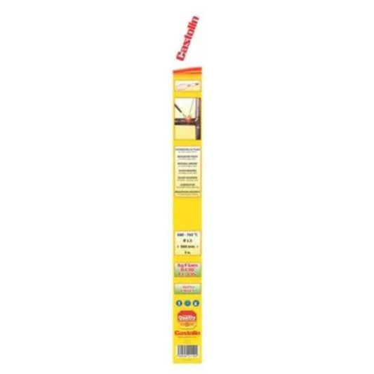 BL. VARETA PRATA C/DECAP. 1.5mm-40%AG CASTOLIN