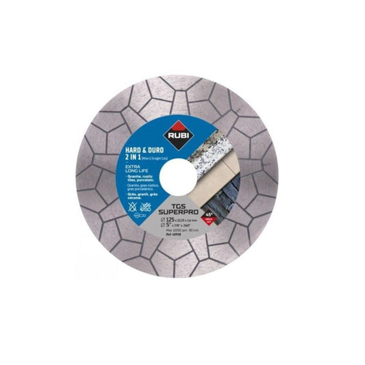 Disco diamantado 125mm TGS super pro Rubi