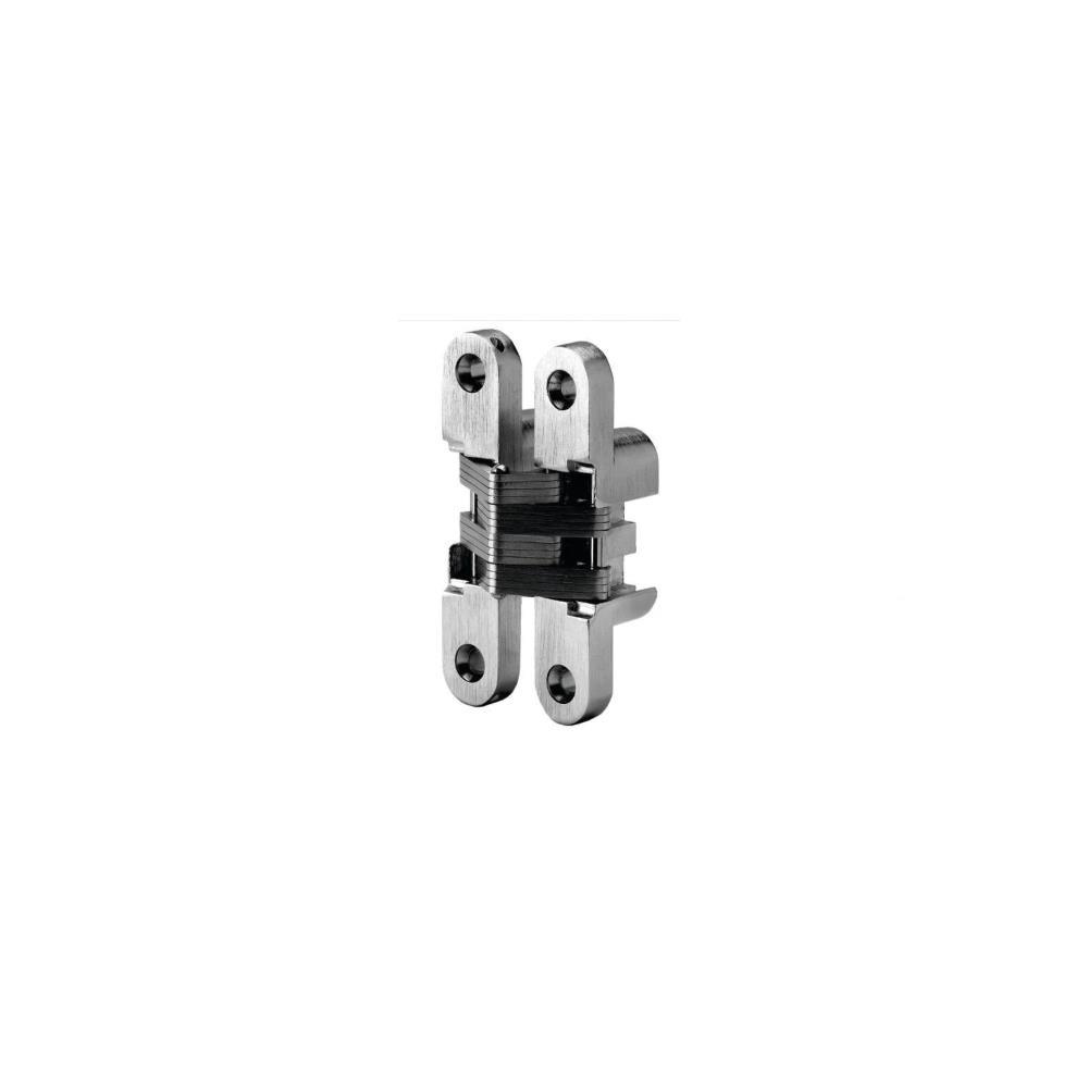 Dobradiça Invisivel ref. 411-60x13mm - Crom. mate -BL1