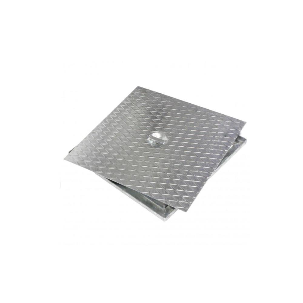 TAMPA DE SANE. LISA GALV. 70X70cm