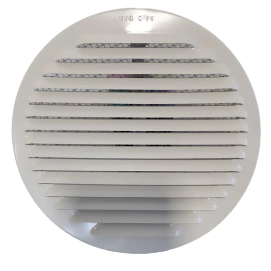 GREHA VENTILAÇÃO ALUM. C/MOLA FIXAÇ. 80/125