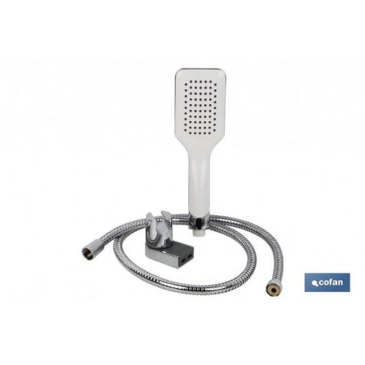Kit de duche quadrado 1 função chuveiri Cofan